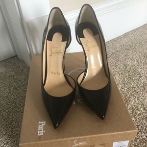 Iriza patent 100 heels